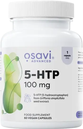 Osavi Advanced 5-HTP 100 mg В подкрепа на настроението и съня х 60 веган капсули