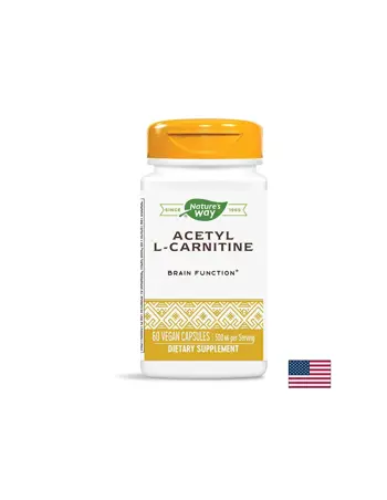 Acetyl L-Carnitine/ Ацетил-Л-Карнитин 500 mg x 60 капсули