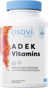 ADEK Vitamins | A + D + E + K | with Quali-D®