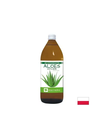 Алое вера (сок от лист) – Здрав стомах и силен имунитет, 1000 ml, 20 дози
