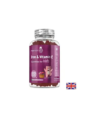 Анемия Желязо 7 mg + Витамин С 10 mg (за деца) 120 желирани таблетки
