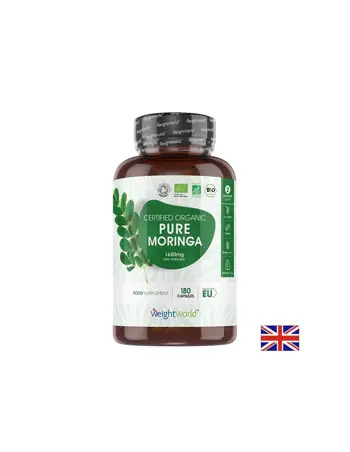 Антиоксидант, регулира кръвната захар - Моринга, 550 mg х 180 капсули