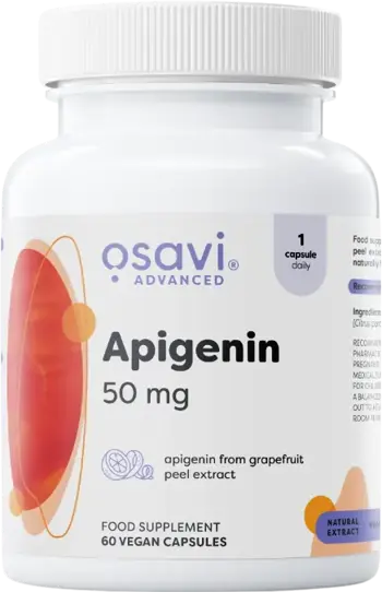 Osavi Advanced Apigenin 50 mg За антиоксидантна защита и нервна система х 60 веган капсули
