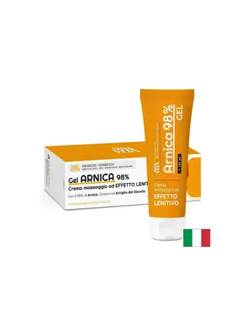 Sanavita Gel Arnica Forte 98% При мускулни болки, синини и схващания, гел, 150 ml