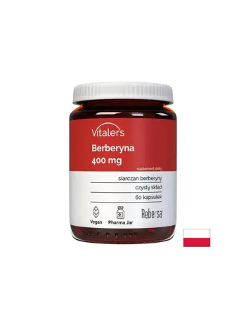 Берберин – Контрол на кръвната захар и апетита, 400 mg, 60 капсули