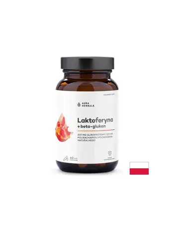 Бета-глюкан 120 mg + Лактоферин 100 mg + Витамин C 40 mg Силен имунитет и защита срещу бактерии и вируси 60 капсули