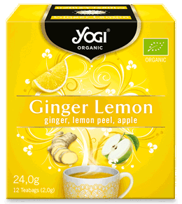 Био Чай Джинджифил и Лимон, Yogi Organic, 12 пакетчета