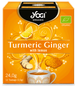 Био Чай Куркума и Джинджифил, Yogi Organic, 12 пакетчета