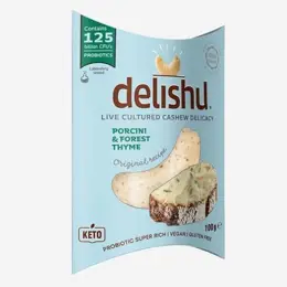 Био Деликатес от Заквасено Кашу с Манатарки и Мащерка, Delishu, 100g