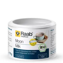 Raab Vitalfood Био Лунно Мляко Прах / Moon Milk С ашваганда и какао за спокоен сън, 70 гр