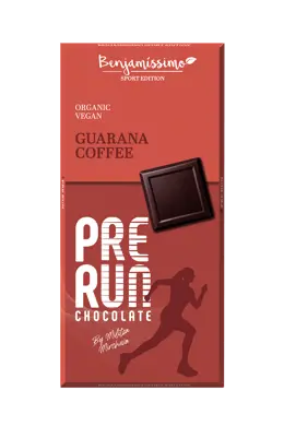 Био Шоколад Кафе и Гуарана Pre Run, 60g, Benjamissimo