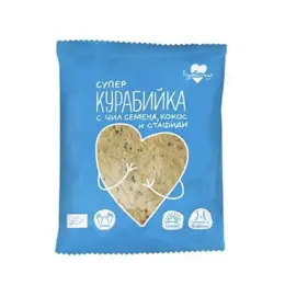 Био Супер Курабийка с Чиа, Кокос и Стафиди