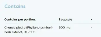 Chanca Piedra 500 mg