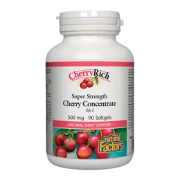 CherryRich™ Cherry Concentrate 36:1/ Череша супер концентрат 500 mg х 90 софтгел капсули