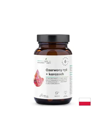 Червен ориз 70 mg + Артишок 250 mg Нормални нива на холестерола и триглицеридите 60 капсули
