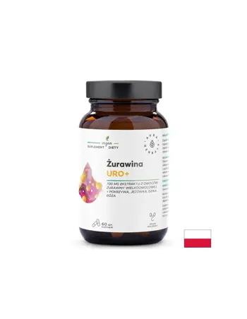 Червена боровинка 700 mg с Коприва и Ехинацея Здрав уринарен тракт и защита от инфекции 60 капсули