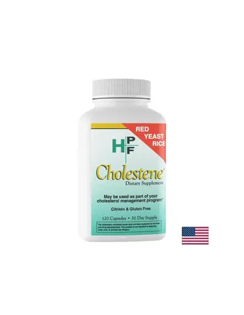 Cholestene (Червен ориз, дрожди) - За нормални нива на холестерола, 2400 mg, 120 капсули