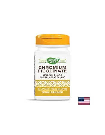 Chromium Picolinate/ Хром Пиколинат 200 mcg х 60 капсули
