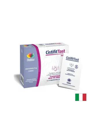 Fitobios Cistifit Fast Бързо облекчение при първи симптоми на инфекции на пикочните пътища