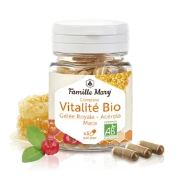 Complexe vitalite Bio - Био витален комплекс с мака, пчелно млечице и ацерола
