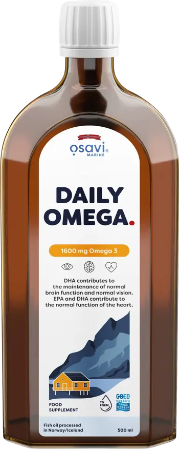 Daily Omega Liquid | Naturally Flavored