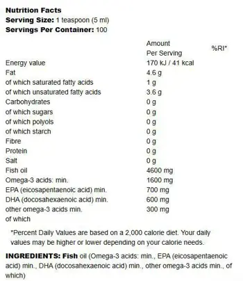Daily Omega Liquid | Naturally Flavored