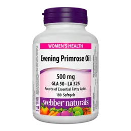 Evening Primrose Oil / Вечерна иглика масло 500 mg 180 софтгел капсули