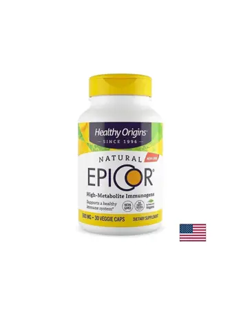 Ферментирали дрожди EpiCor® – Имунитет и здравословна чревна флора, 500 mg, 30 капсули