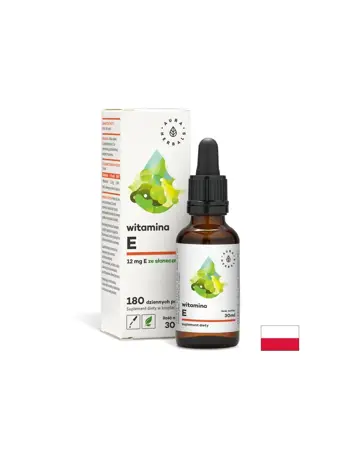 Грижа за косата, кожата и ноктите - Витамин Е, 30 ml капки