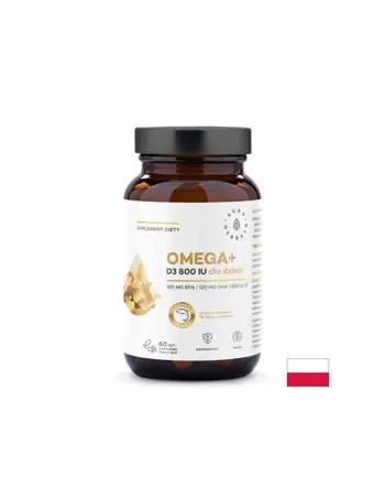 Грижа за мозъка и костите Омега-3 500 mg + Витамин D3 800 IU 60 капсули