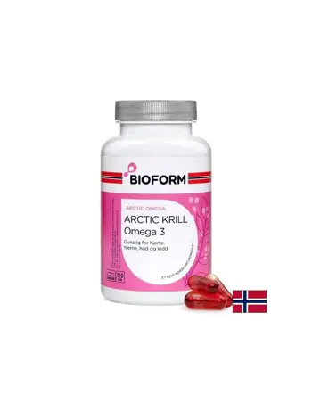 Грижа за сърцето, ставите и зрението - Масло от арктически крил, 920 mg х 120 капсули