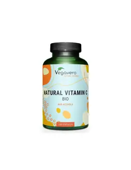 Vagavero Natural Vitamin C BIO / Имунитет - Витамин С (от БИО Ацерола) х 180 капсули