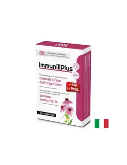Sanavita ImmunillPlus ИмунПлюс (с ехинацея, витамин С, В12, D3 и цинк), 30 таблетки