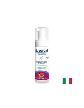 Fitobios Lievoroid® Интимна мус-пяна с алое вера и жълт кантарион – За деликатна ежедневна хигиена, 100 ml