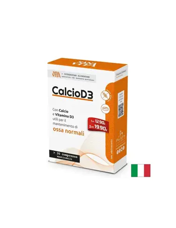 Sanavita Калций 600 mg + Витамин D3 20 μg – За здрави кости и зъби