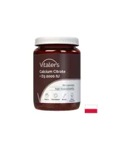 Калций (цитрат) 120 mg + Витамин D3 1000 IU Здрави кости и зъби 60 капсули