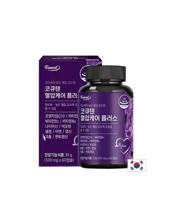 Funeat CoQ10 Blood Pressure Care Plus Коензим Q10 100 mg + Витамини и минерали – За сърдечно-съдовата система х 60 капсули