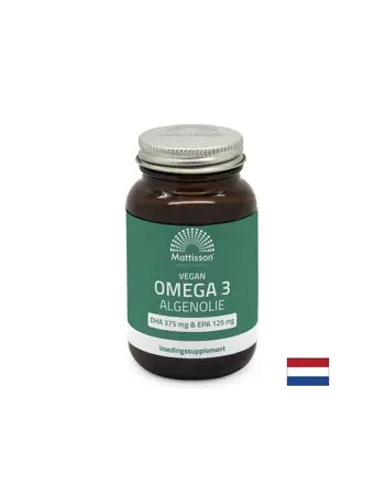 Когнитивна и сърдечна функция Веган Омега-3 от водорасли 1080 mg