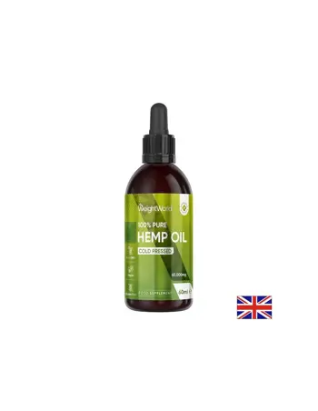 Конопено масло студено пресовано 1000 mg Хормонален баланс 60 ml