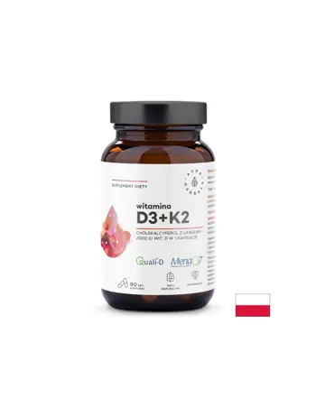 Кости и стави - Витамин D3 2000 IU + К2 100 µg