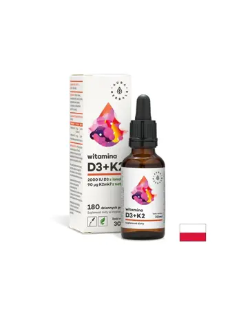 Кости и зъби - Витамин D3 + K2