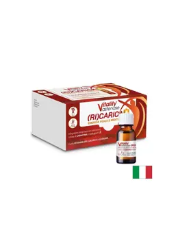 Vitality Astenase L-карнитин 200 mg + Гуарана 300 mg – Енергия и издръжливост при физическо натоварване, 15 флакона x 10 ml