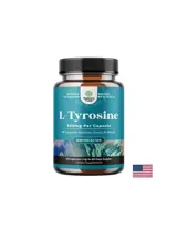 Nature's Craft L-тирозин 500 mg – Памет, фокус и устойчивост на стрес, 60 капсули