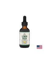 Double Wood Supplements Lemon Balm 590 mg Течен екстракт за спокойствие и баланс на нервната система 60 мл