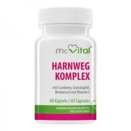 McVital® HarnWeg Komplex - Комплекс за пикочните пътища с червена боровинка, нар, коприва и витамин С