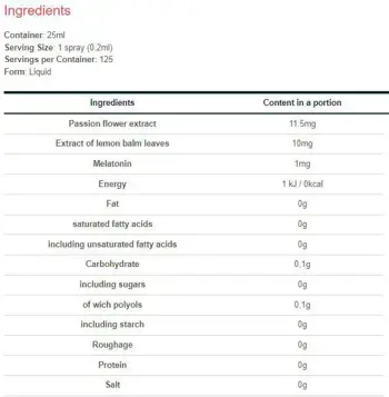 Osavi Melatonin 1 mg Oral Spray with Passiflora За спокоен сън и бързо заспиване