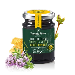 Miel De Thym, Propolis Verte, Gelee Royal - Пчелен мед от мащерка, зелен прополис и пчелно млечице