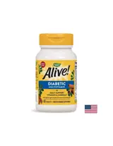 Мултивитамини за диабетици Whole food Алайв! - ! Diabetic Multivitamin