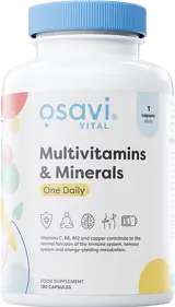Osavi Vital Multivitamins & Minerals One Daily Мултивитамини и минерали за цялостна подкрепа х 120 капсули