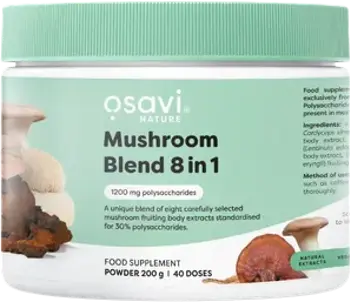 Mushroom Blend 8 in 1 | Lion's Mane, Cordyceps, Reishi, Chaga, Maitake & Shiitake